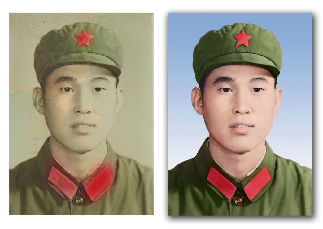牙克石破损照片修复-18