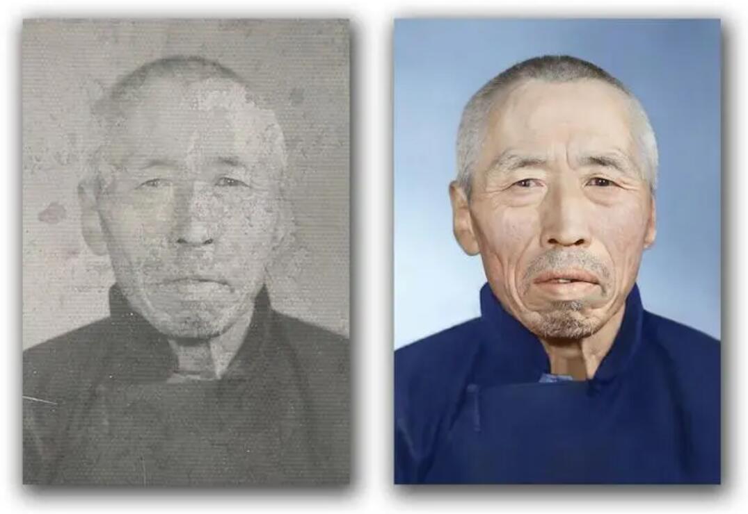 牙克石破损照片修复-56